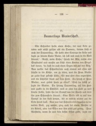 21. Daumerlings Wanderschaft