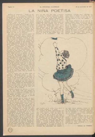 La niña poetisa