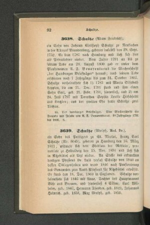 3639. Schultze (Adolph, Med. Dr.)