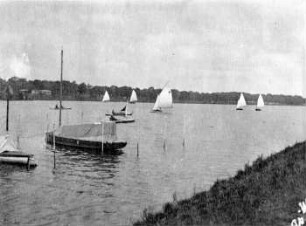 Leipzig: Segelboote, unt. Elsterbecken