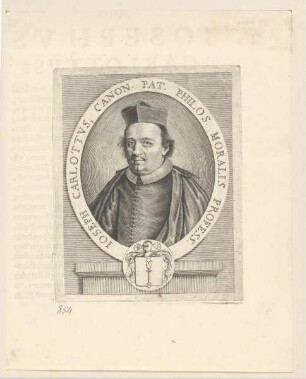 Bildnis des Ioseph Carlottus