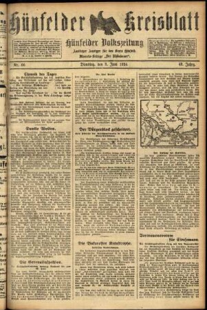Ausgabe vom Dienstag, den 03. Juni 1924.