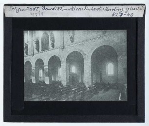 Seligenstadt, St. Marcellinus und Petrus (Einhardsbaslika) : Innenenansicht