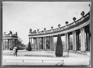 Potsdam, Sanssouci : Potsdam. Schloss Sanssouci. Kolonnaden