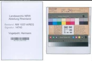 Entnazifizierung Hermann Vogelpohl , geb. 00.00.0000 (Lokfuehrer)