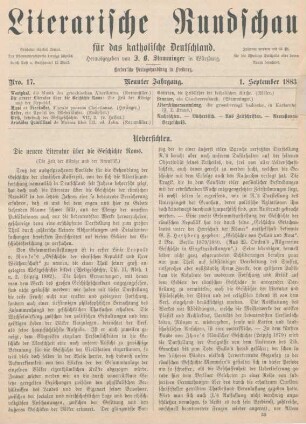 513-520 Die neuere Literatur über die Geschichte Roms