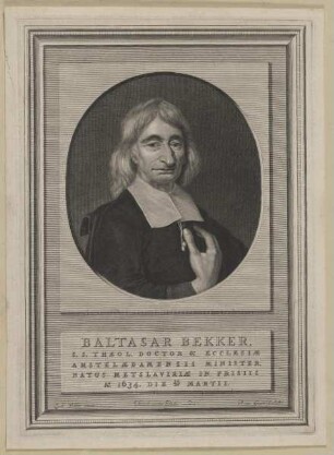Bildnis des Baltasar Bekker