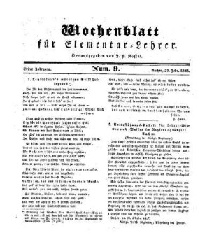 Teutschland's würdigen Volksschullehrern