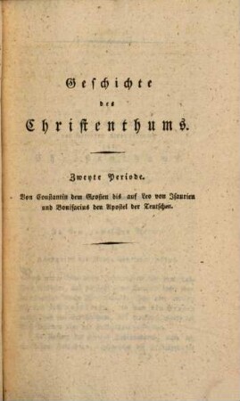 Handbuch der christlichen Kirchengeschichte, 2