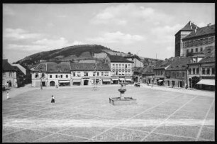 Bilin. Marktplatz