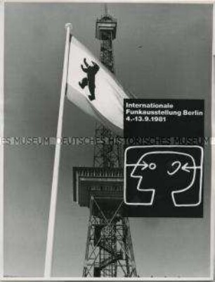 Berliner Funkturm als Emblem der Internationalen Funkausstellung