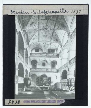 Stettin, Schlosskirche : Innenansicht