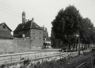Bad Langensalza, Barfüßer-Kloster : Bad Langensalza. Blick gegen das ehemalige Barfüßer-Kloster