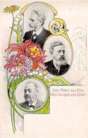 Postkarte der Arbeiterbewegung