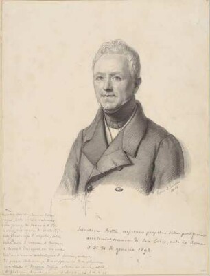 Bildnis Betti, Salvatore (1792-1882), Archäologe, Schriftsteller