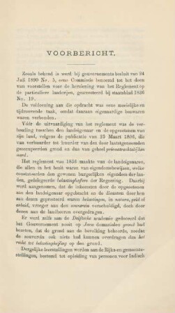 Voorbericht