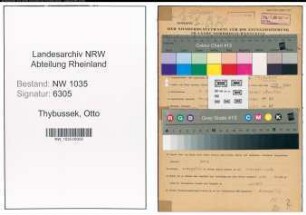 Entnazifizierung Otto Thybussek , geb. 13.05.1914 (Angestellter)