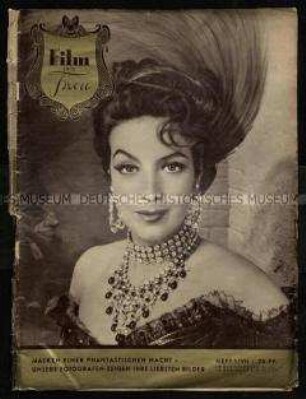 Filmzeitschrift über Frauen. 7. Jahrgang 1955