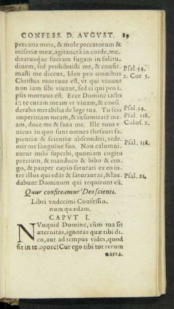 Libri undecimi Confessionum quaedam.