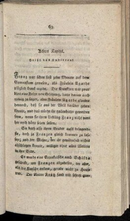 Achtes Kapitel. heißt das studieren? - Zehntes Kapitel. Der Primaner.
