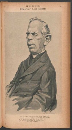 Monseñor Luis Duprat : De mi Guignol