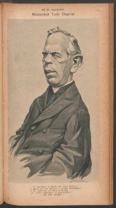 Monseñor Luis Duprat : De mi Guignol
