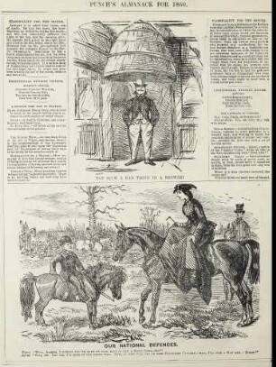 Punch's Almanack for 1860
