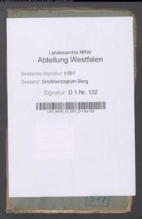 Die Aktiv- und Passiv-Kapitalien der Malteser-Ordenskommende St. Johann in Münster
