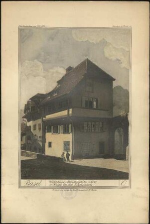 Wohnhaus Münsterplatz No 13.