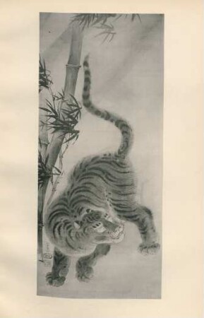 [XLV. Tiger and bamboo by Kano Ko-i ...]