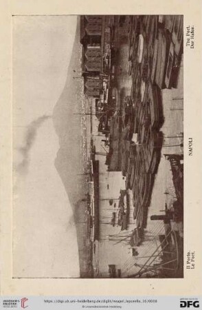 Napoli – Il Porto. – Le Port. – The Port. – Der Hafen.