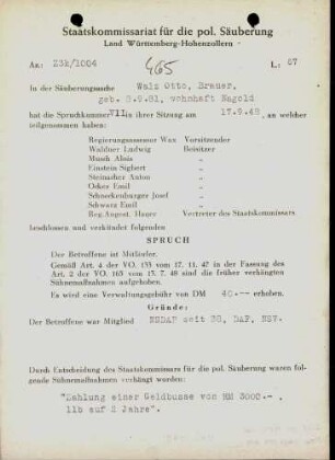 Walz, Otto