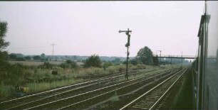 Wustermark Pbf Bahnsteig 2 Abzweig Nauen