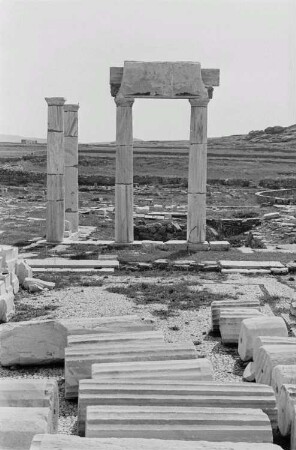 Reisefotos Griechenland. Delos (Stadt). Antike Ruinen