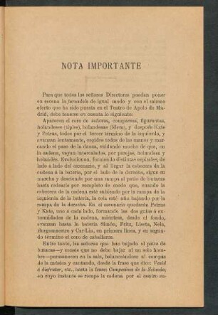 Nota importante
