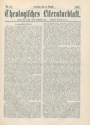 249-251 Zur systematischen Theologie