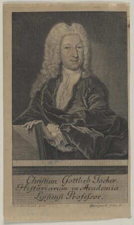 Bildnis des Christian Gottlieb Jöcher