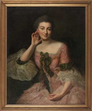 Gasc, Anna Rosina de: Porträt Charlotte Louisa von Rothenburg, geb. von Diest