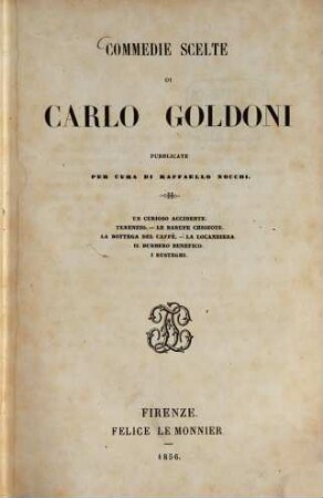 Commedie scelte