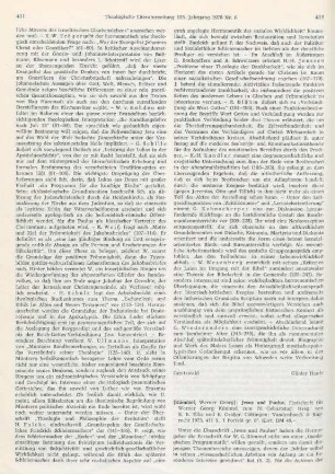 412-415 [Rezension] Jesus und Paulus