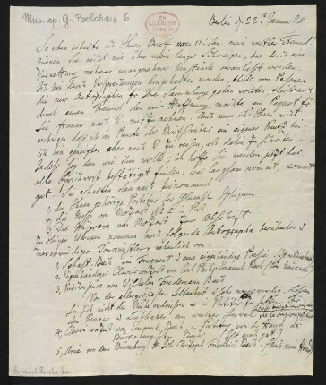 Brief an Aloys Fuchs : 22.01.1829