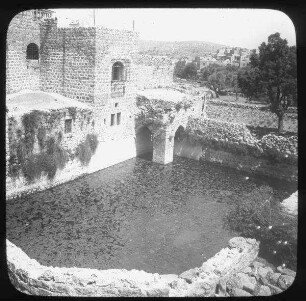 The ancient upper Pool of Hebron
