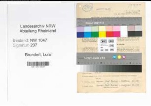Entnazifizierung Lore Brundert , geb. 05.01.1913 (Lehrerin)