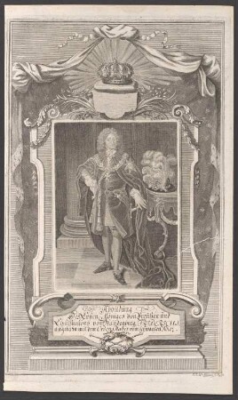 Porträt Friedrich I., König von Preußen (1657-1713)