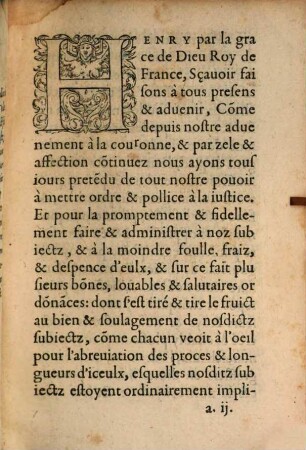 Edict faict par le roy de la suppression des prevostz des marechaulx provinciaulx