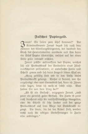 Falsches Papiergeld