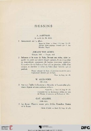 Dessins(Nr. 1-410)