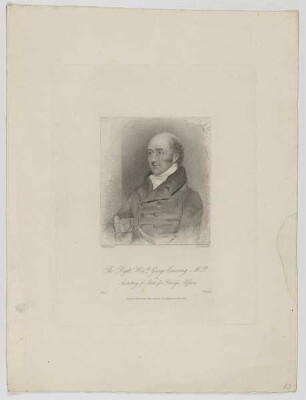 Bildnis des George Canning