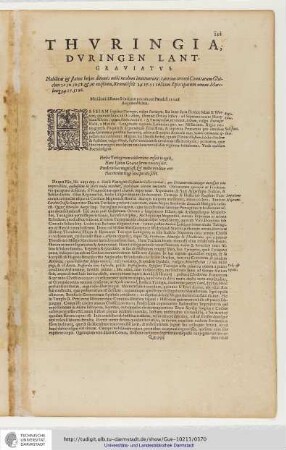 Thuringia, Duringen Lantgraviatus