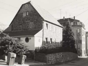 Mittweida, Wohnhaus : Mittweida, Wohnhaus, Oststraße 67, um 1800, Straßenansicht